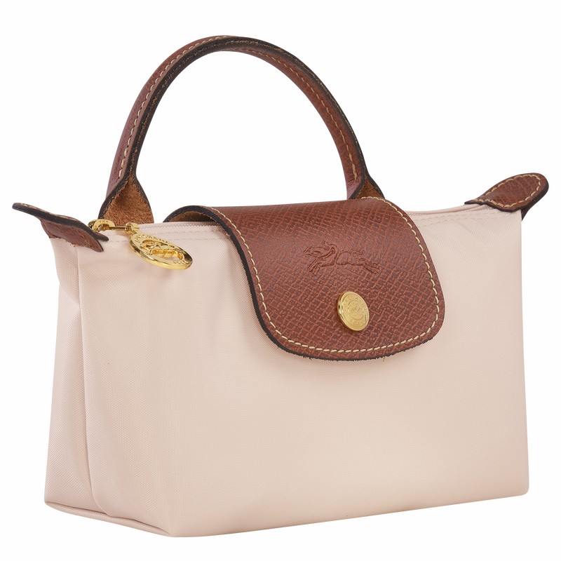 Longchamp Le Pliage Original Pouches Dame Hvite Norge | 34175089P71