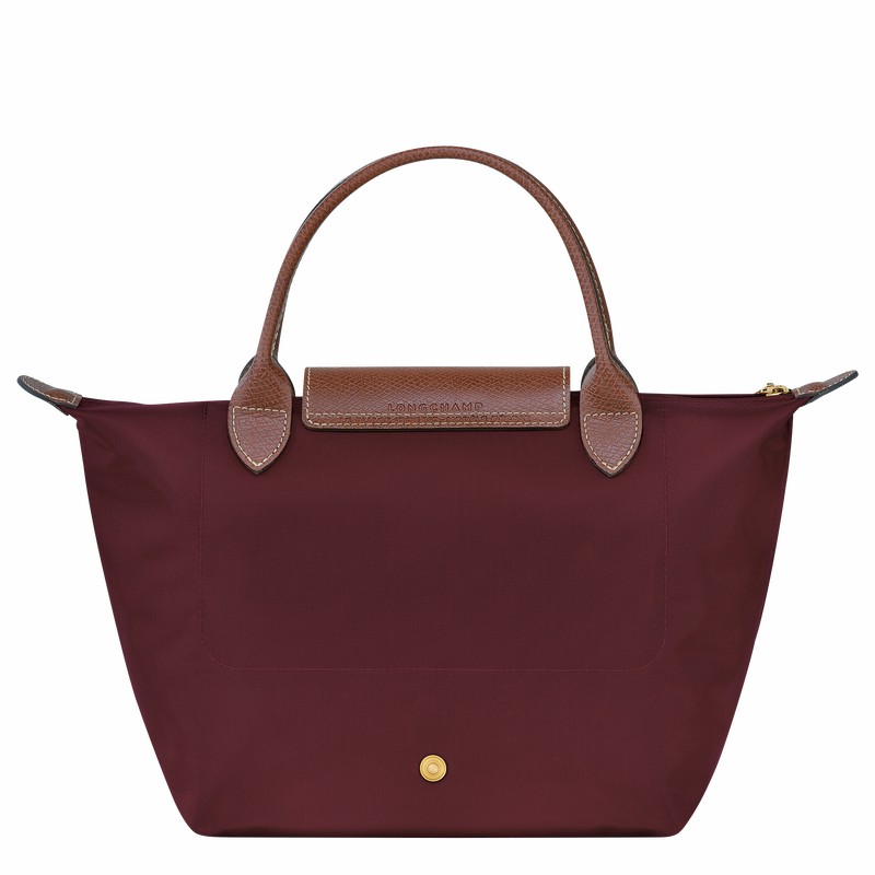 Longchamp Le Pliage Original S Håndveske Dame Burgunder Norge | L1621089P87