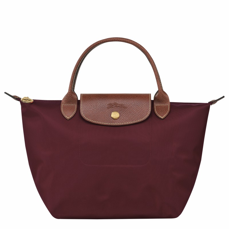 Longchamp Le Pliage Original S Håndveske Dame Burgunder Norge | L1621089P87