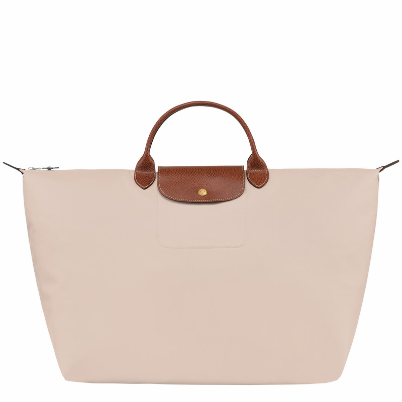 Longchamp Le Pliage Original S Reiseveske Herre Hvite Norge | L1624089P71-