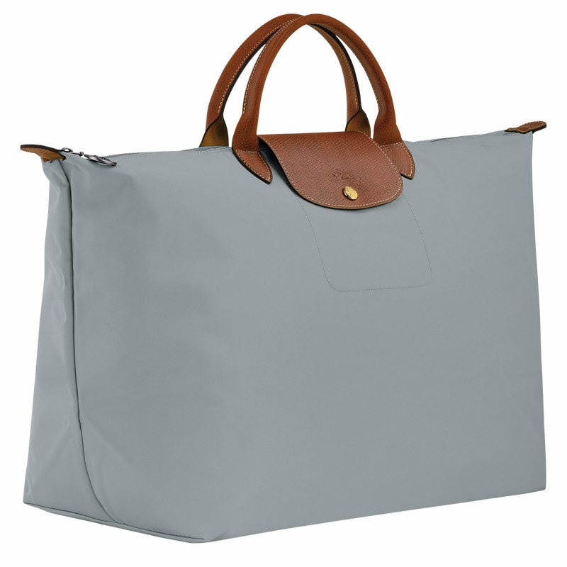 Longchamp Le Pliage Original S Reiseveske Dame Grå Norge | L1624089P80