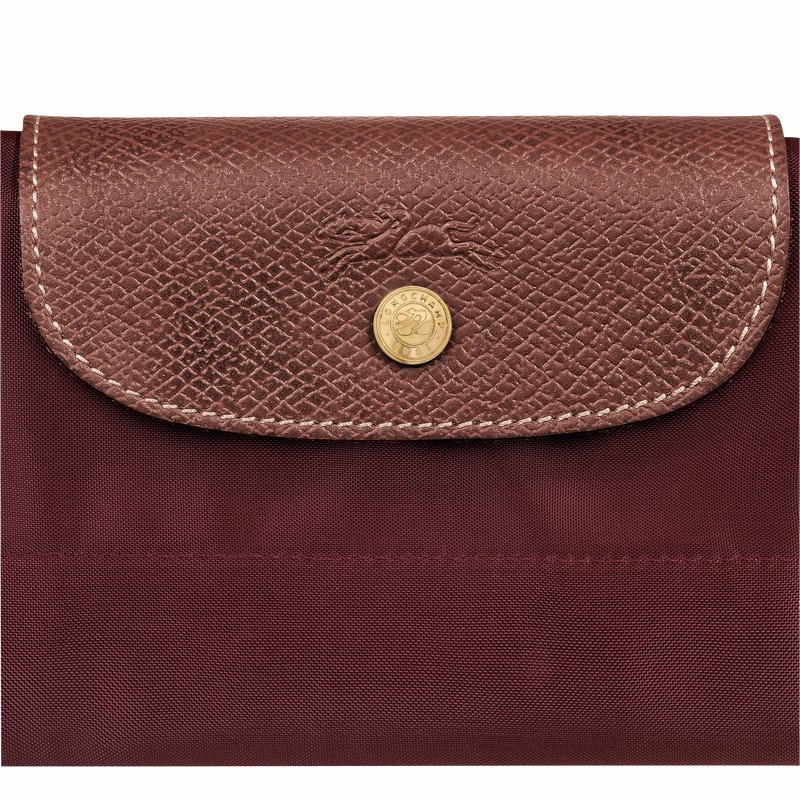 Longchamp Le Pliage Original S Reiseveske Dame Burgunder Norge | L1624089P87