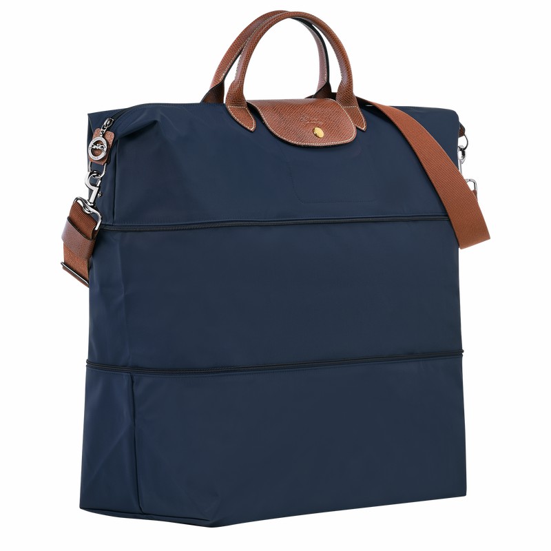 Longchamp Le Pliage Original expandable Reiseveske Herre Marineblå Norge | L1911089P68-