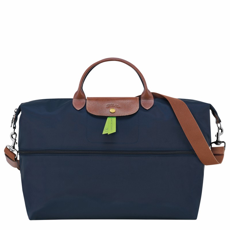 Longchamp Le Pliage Original expandable Reiseveske Herre Marineblå Norge | L1911089P68-