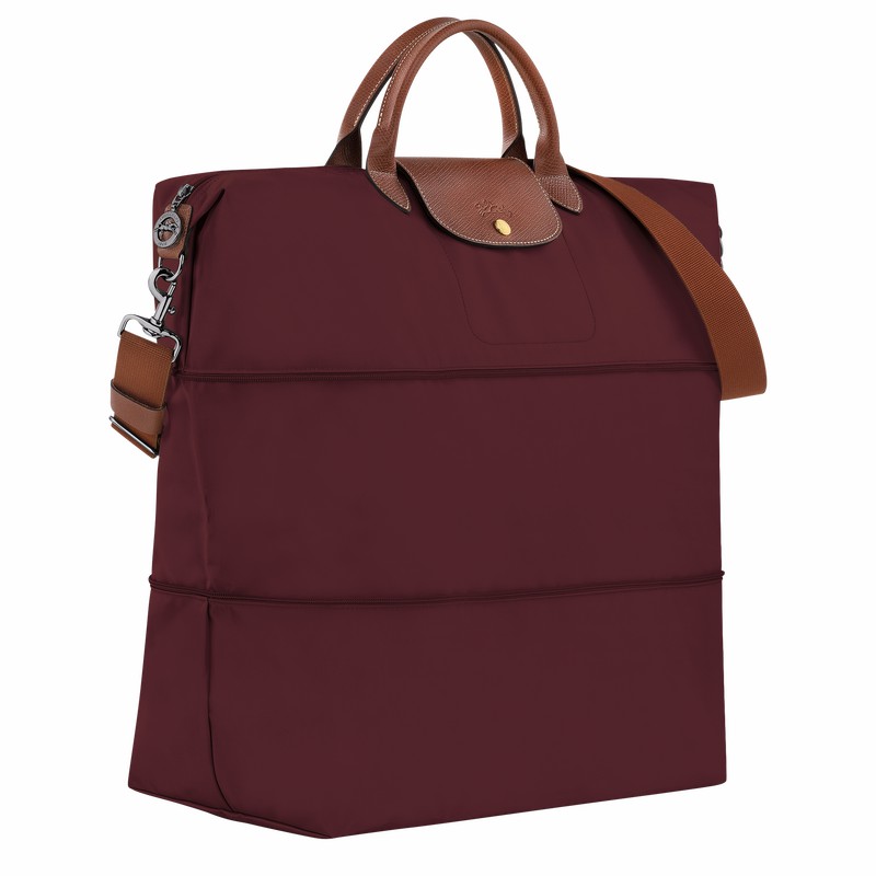 Longchamp Le Pliage Original expandable Reiseveske Dame Burgunder Norge | L1911089P87