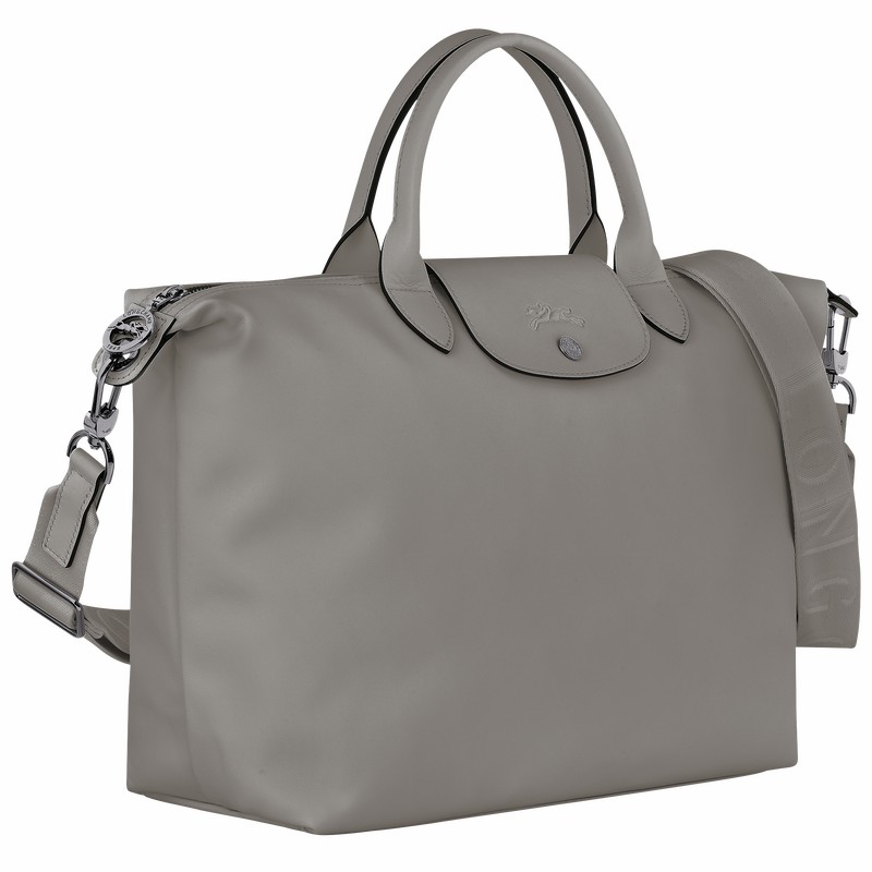 Longchamp Le Pliage Xtra L Håndveske Dame Grå Norge | 10201987P55