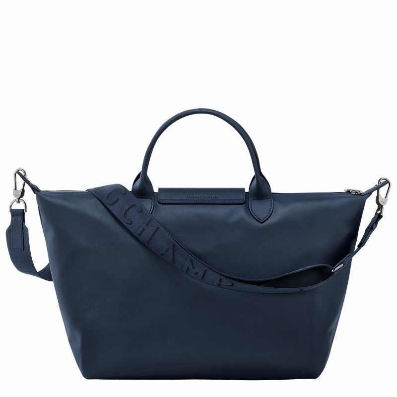 Longchamp Le Pliage Xtra L Håndveske Dame Marineblå Norge | 10201987556