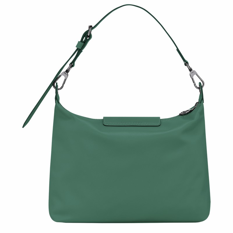 Longchamp Le Pliage Xtra M Hobo Veske Dame Olivengrønne Norge | 10189987D90