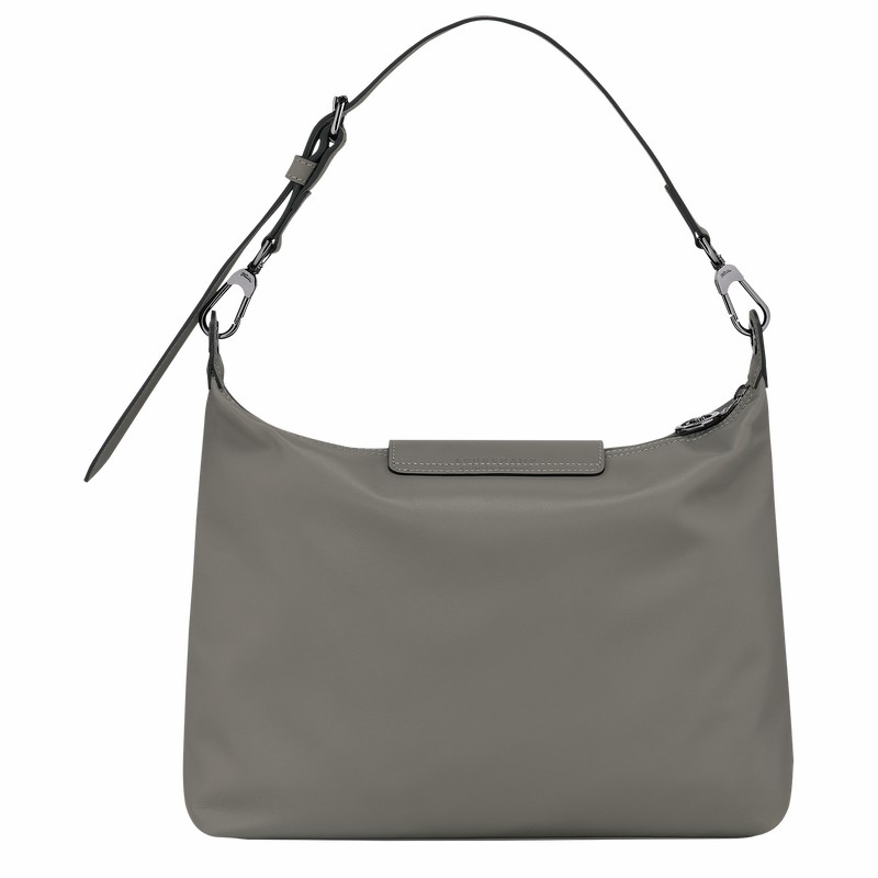 Longchamp Le Pliage Xtra M Hobo Veske Dame Grå Norge | 10189987P55