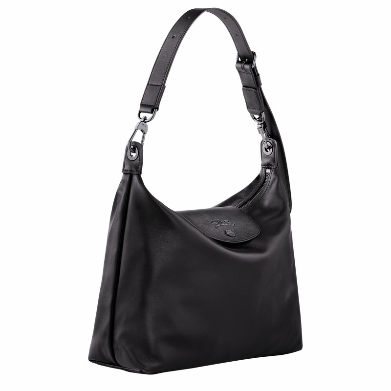 Longchamp Le Pliage Xtra M Hobo Veske Dame Svarte Norge | 10189987001