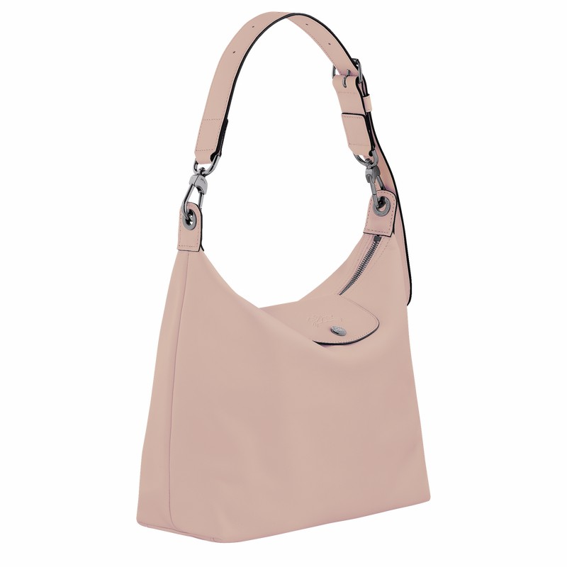 Longchamp Le Pliage Xtra M Hobo Veske Dame Beige Norge | 10189987542