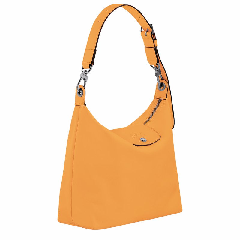 Longchamp Le Pliage Xtra M Hobo Veske Dame Aprikos Norge | 10189987222