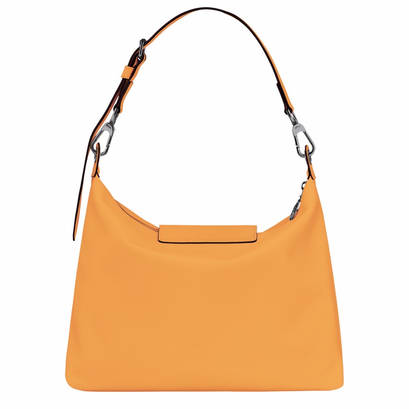 Longchamp Le Pliage Xtra M Hobo Veske Dame Aprikos Norge | 10189987222