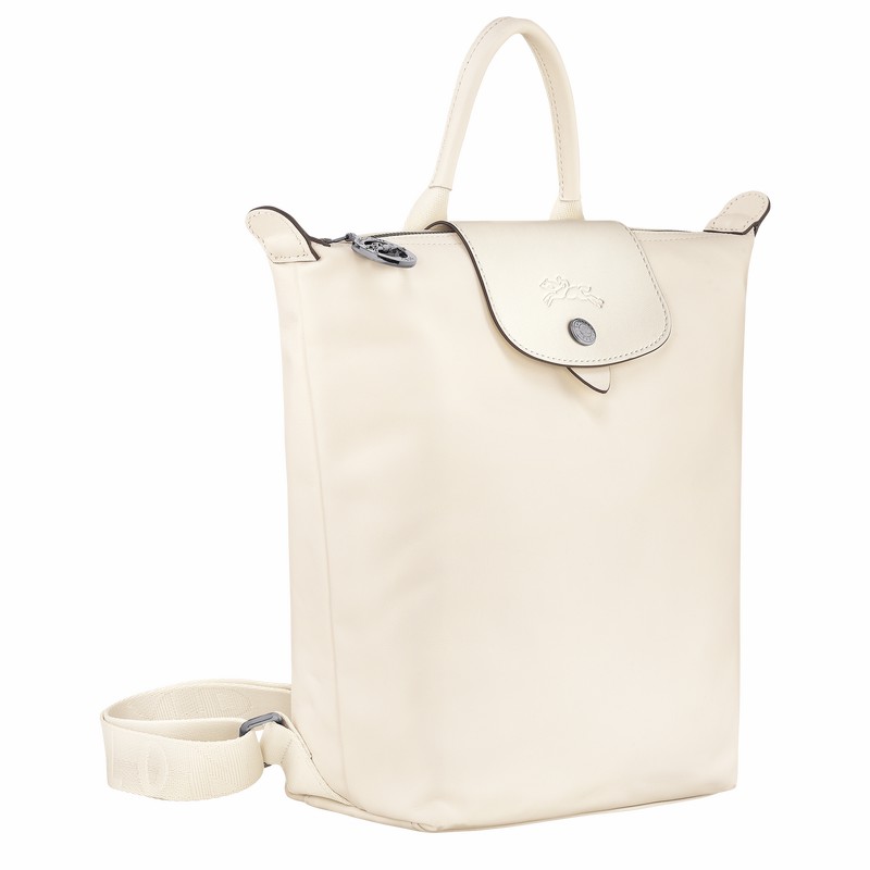 Longchamp Le Pliage Xtra S Ryggsekker Dame Hvite Norge | 10209987037