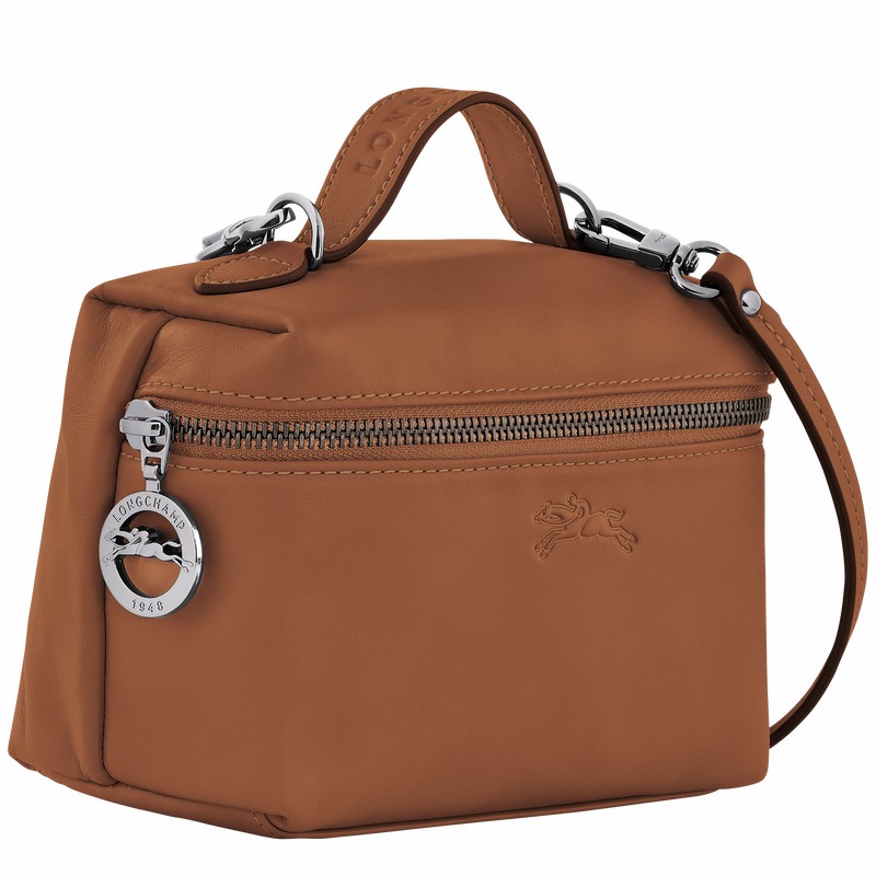 Longchamp Le Pliage Xtra XS Crossbody Veske Dame Brune Norge | 10187987504