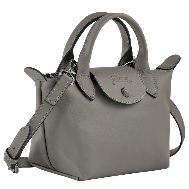 Longchamp Le Pliage Xtra XS Håndveske Dame Grå Norge | L1500987P55