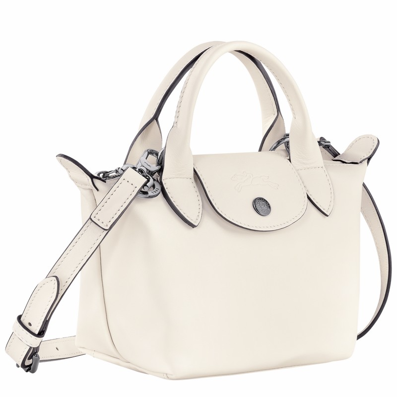 Longchamp Le Pliage Xtra XS Håndveske Dame Hvite Norge | L1500987037