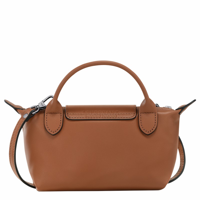 Longchamp Le Pliage Xtra XS Pouches Dame Brune Norge | 34205987504