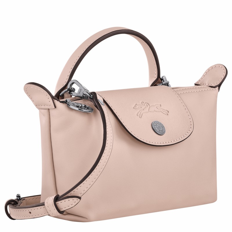 Longchamp Le Pliage Xtra XS Pouches Dame Beige Norge | 34205987542