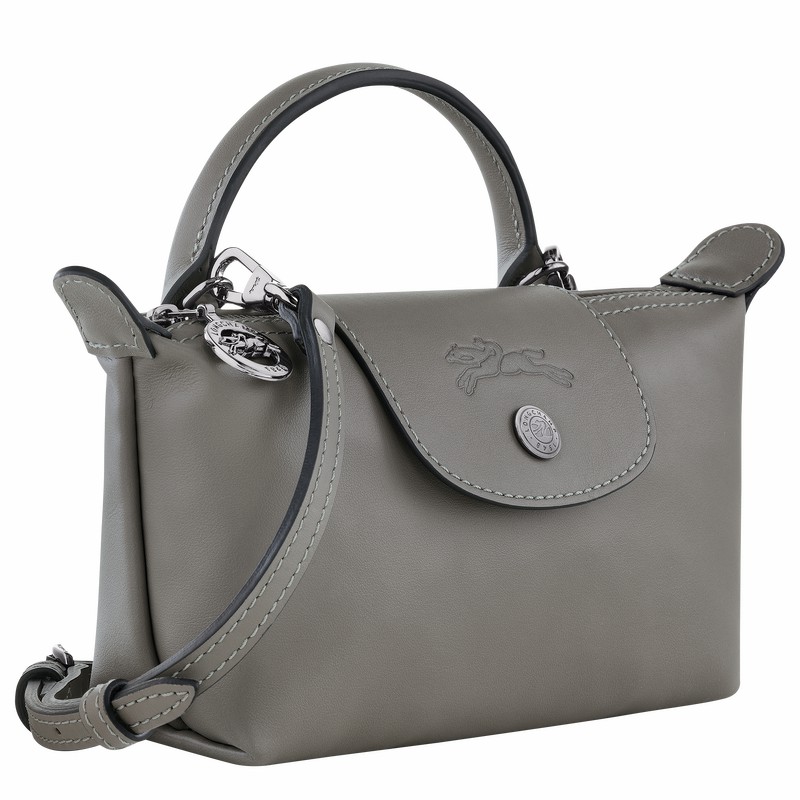 Longchamp Le Pliage Xtra XS Pouches Dame Grå Norge | 34205987P55