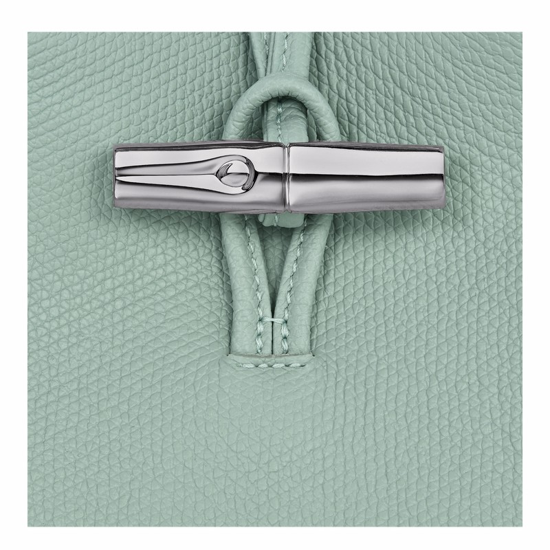 Longchamp Le Roseau Deksel Dame Celadon Norge | 34180HFP282