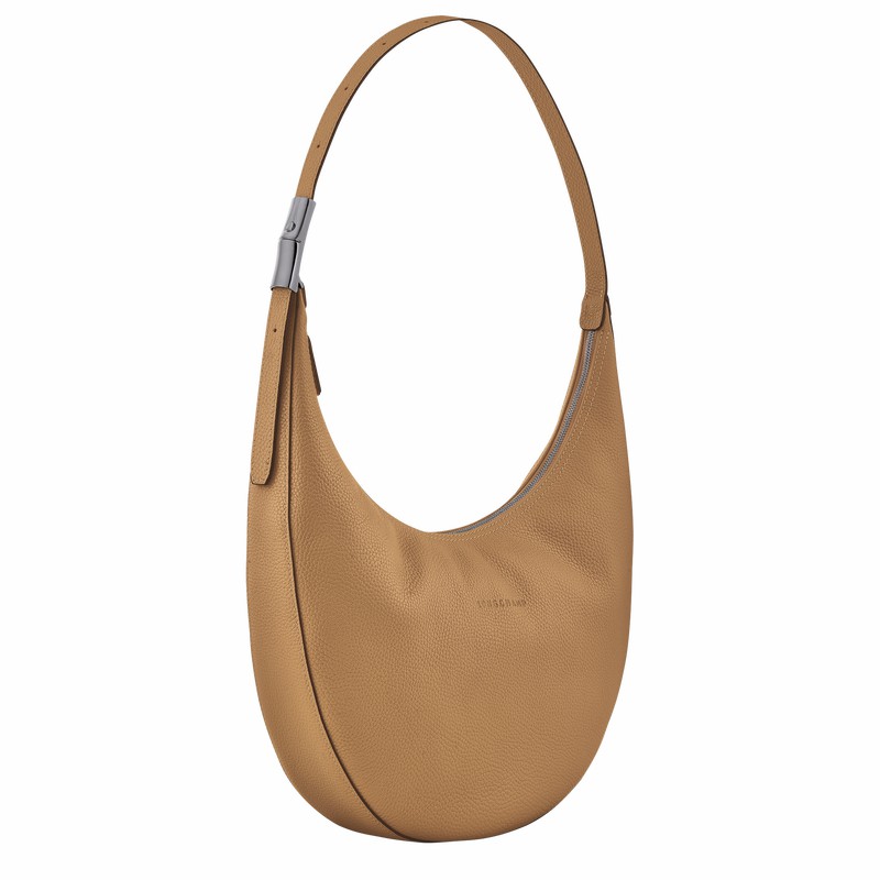 Longchamp Le Roseau Essential L Crossbody Veske Dame Khaki Norge | 10234968026