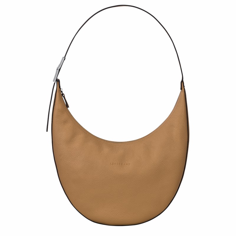 Longchamp Le Roseau Essential L Crossbody Veske Dame Khaki Norge | 10234968026