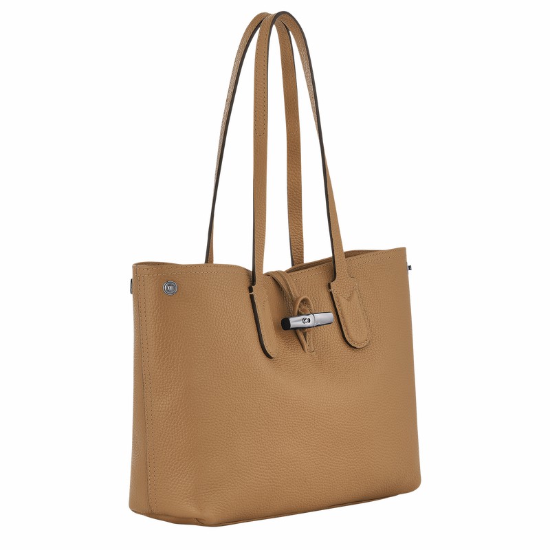 Longchamp Le Roseau Essential M Tote Veske Dame Khaki Norge | 10183968026