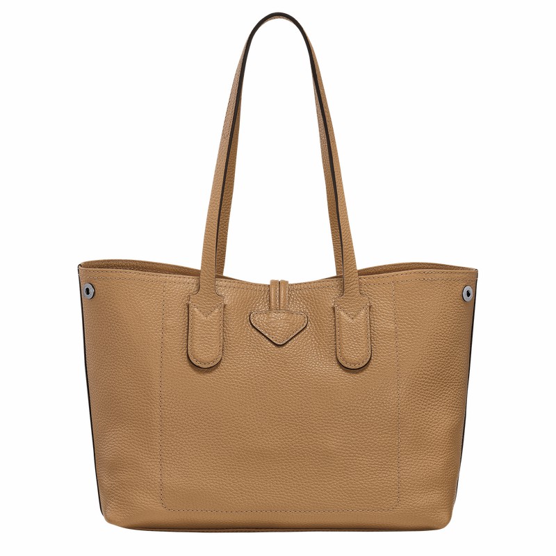 Longchamp Le Roseau Essential M Tote Veske Dame Khaki Norge | 10183968026