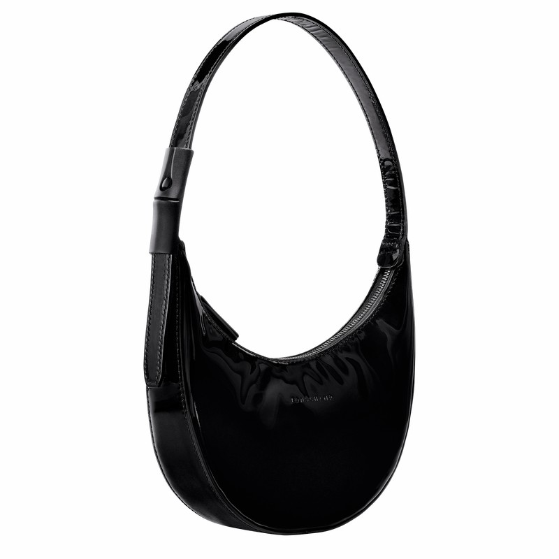 Longchamp Le Roseau Essential S Hobo Veske Dame Svarte Norge | 10217HEZ001