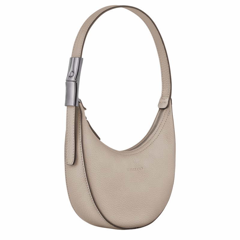 Longchamp Le Roseau Essential S Hobo Veske Dame Grå Norge | 10217968266