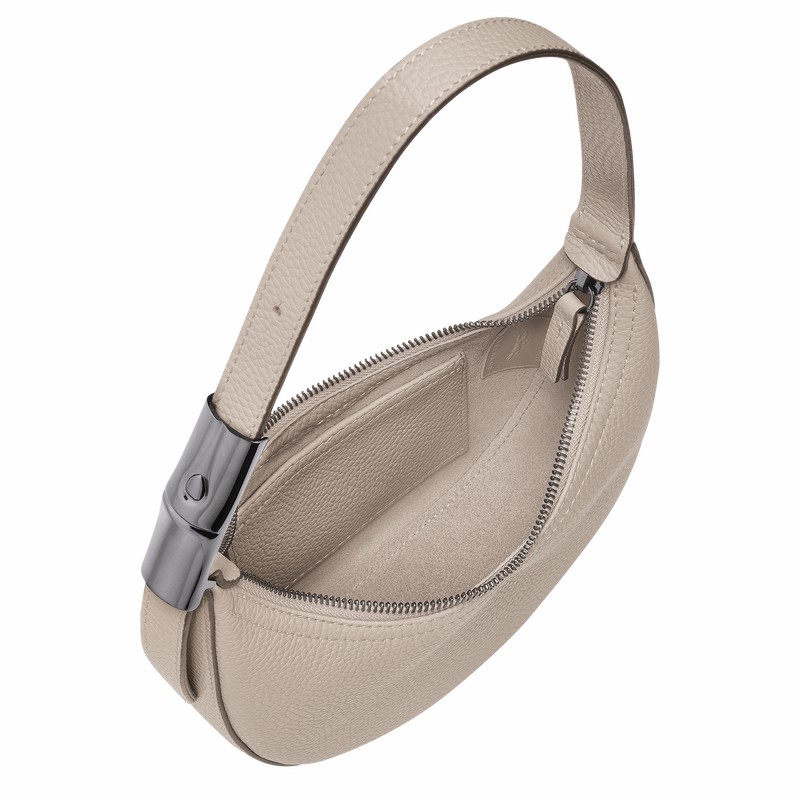 Longchamp Le Roseau Essential S Hobo Veske Dame Grå Norge | 10217968266