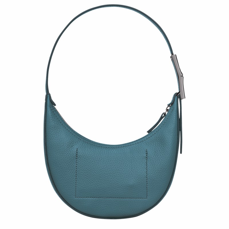 Longchamp Le Roseau Essential S Hobo Veske Dame Påfugl Norge | 10217968P89