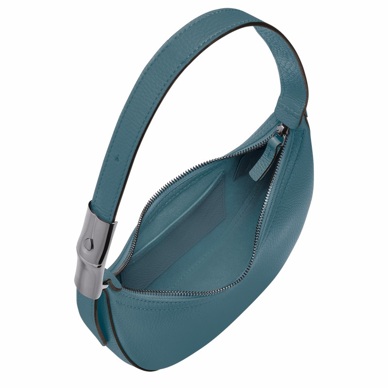 Longchamp Le Roseau Essential S Hobo Veske Dame Påfugl Norge | 10217968P89