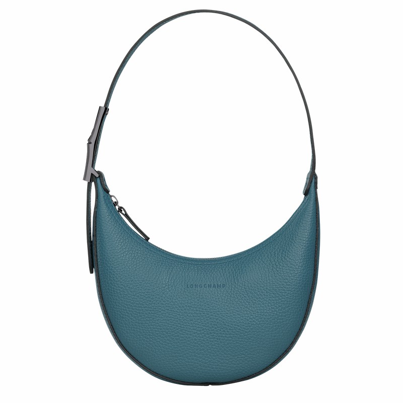 Longchamp Le Roseau Essential S Hobo Veske Dame Påfugl Norge | 10217968P89