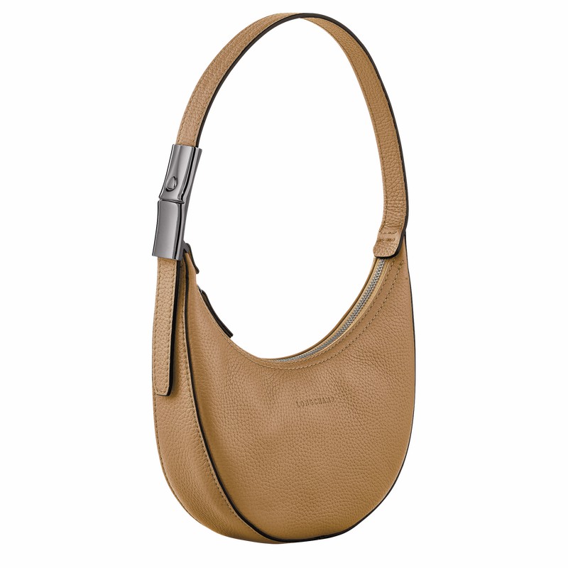 Longchamp Le Roseau Essential S Hobo Veske Dame Khaki Norge | 10217968026