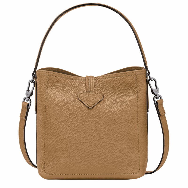 Longchamp Le Roseau Essential XS Bøtteposer Dame Khaki Norge | 10159968026