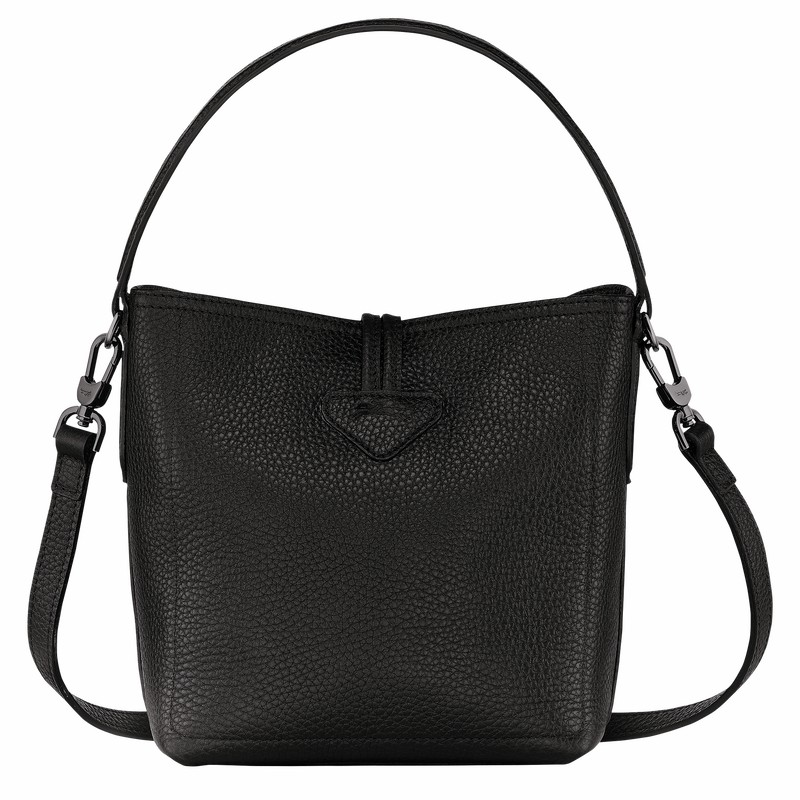 Longchamp Le Roseau Essential XS Bøtteposer Dame Svarte Norge | 10159968001