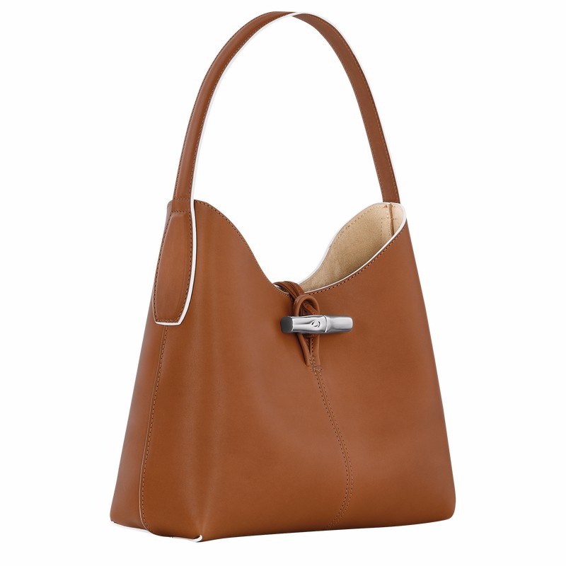 Longchamp Le Roseau M Hobo Veske Dame Brune Norge | 10153HQS504