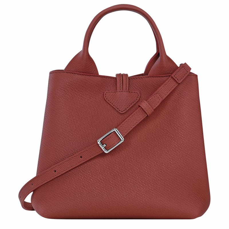 Longchamp Le Roseau S Håndveske Dame Brune Norge | 10273HFP404