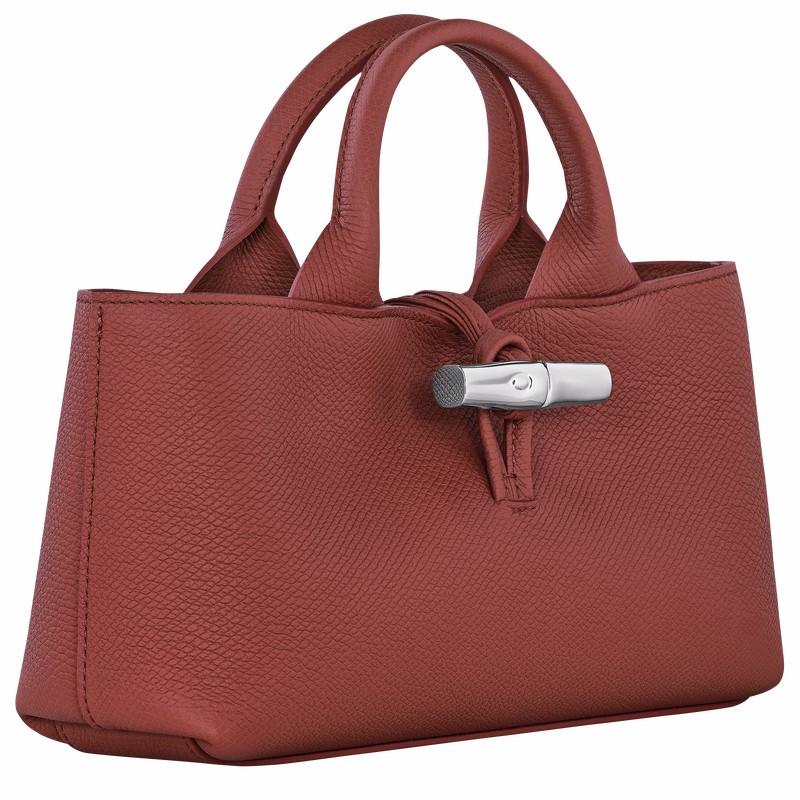 Longchamp Le Roseau S Håndveske Dame Brune Norge | 10280HFP404