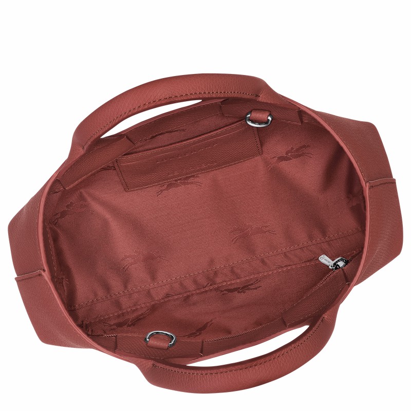 Longchamp Le Roseau S Håndveske Dame Brune Norge | 10280HFP404