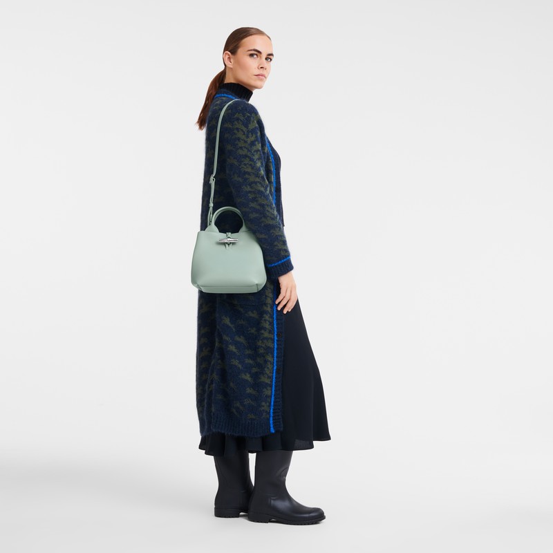 Longchamp Le Roseau S Håndveske Dame Celadon Norge | 10273HFP282