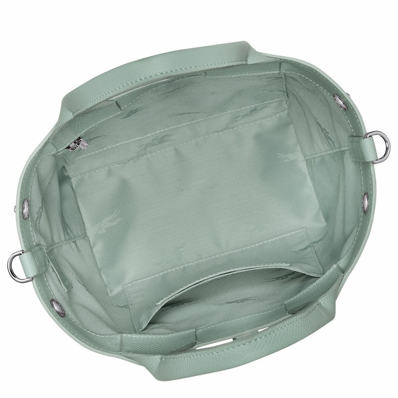 Longchamp Le Roseau S Håndveske Dame Celadon Norge | 10273HFP282