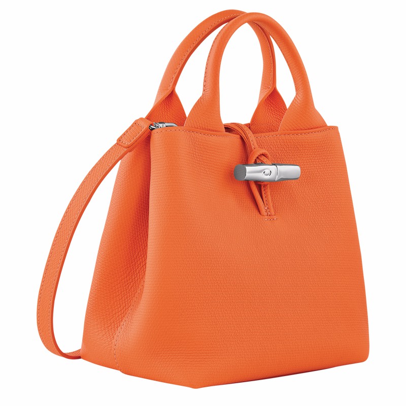 Longchamp Le Roseau S Håndveske Dame Oransje Norge | 10273HFP017