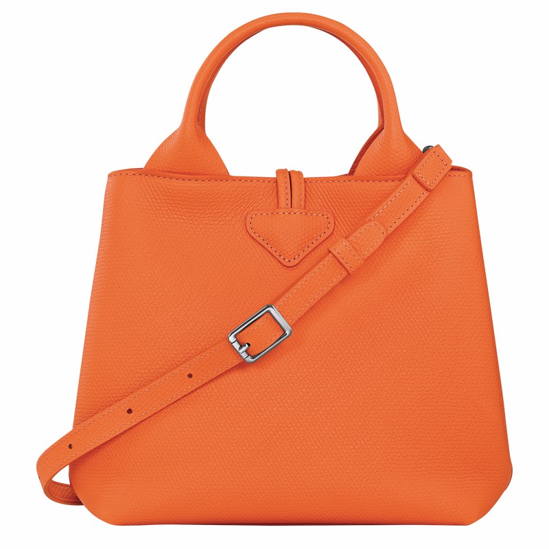 Longchamp Le Roseau S Håndveske Dame Oransje Norge | 10273HFP017