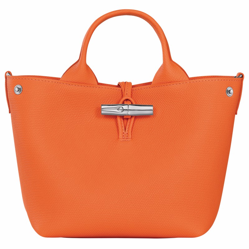 Longchamp Le Roseau S Håndveske Dame Oransje Norge | 10273HFP017