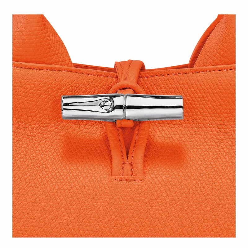 Longchamp Le Roseau S Håndveske Dame Oransje Norge | 10280HFP017