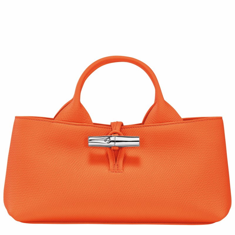 Longchamp Le Roseau S Håndveske Dame Oransje Norge | 10280HFP017