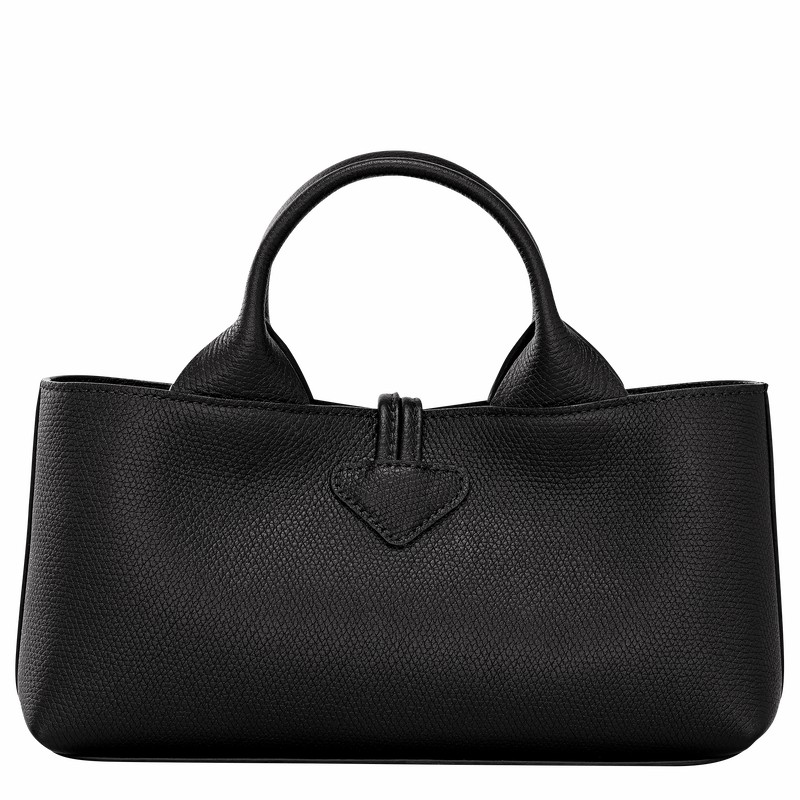 Longchamp Le Roseau S Håndveske Dame Svarte Norge | 10280HFP001